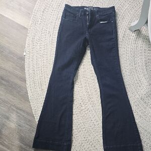 Mossimo Supply Co. Navy Flare Jeans